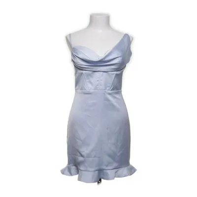 Jurk (Blauw) van Oh Polly Elastaan, Polyester