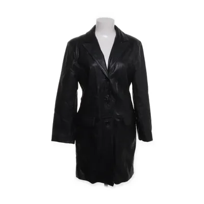 Leather coat (Black) from La Strada Leather
