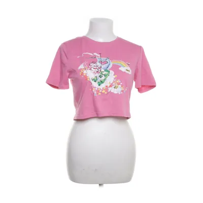 Crop Top (Pink) von Shein Polyester, Baumwolle