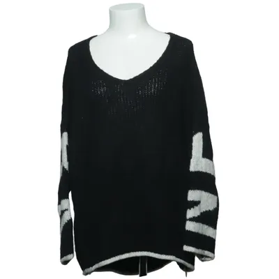 Pull-over (Noir, Blanc) de Xuna Acrylique, Polyester, Viscose, Laine