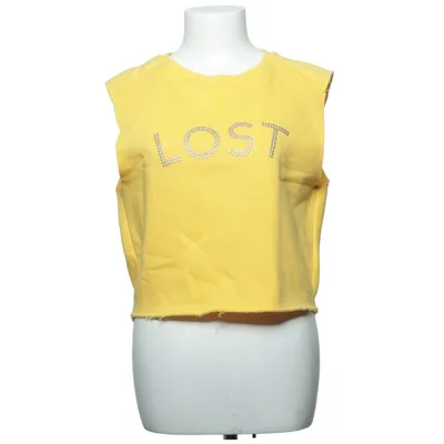 Crop top (Gul) från WRSTBHVR Bomull, Polyester