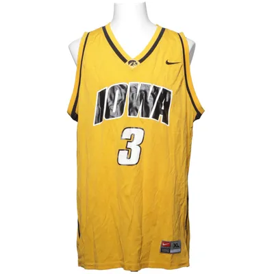 Baskettrøje (Gul, Sort, Hvid) fra Nike Polyamid