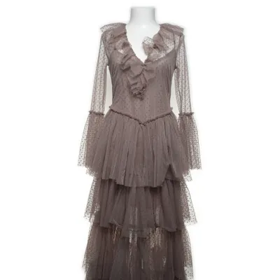 Evening gown (Beige) from Sandra Mansour x H&M Polyester