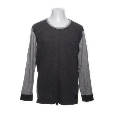 Långärmad t-shirt (Grå) från Only & Sons Bomull, Polyester