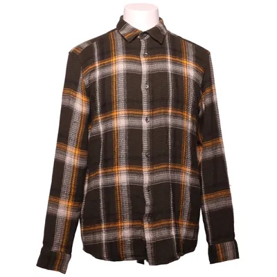 Flanellskjorta (Grön, Gul, Flerfärgad) från Only & Sons Bomull