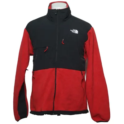 Fleecejakke (Rød, Sort) fra The North Face Polyamid, Polyester