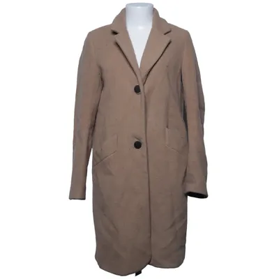 Coat (Beige) from Andrew Marc Polyester, Wool