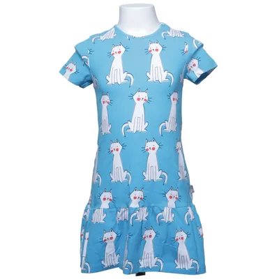 Robe (Bleu, Multicolore) de Me&i Coton, Élasthane