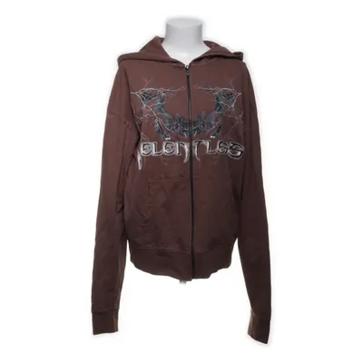 Sweat à capuche (Marron) de Night Addict Coton, Polyester