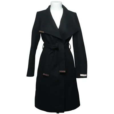 Manteau (Noir) de Ted Baker Cachemire, Élasthane, Polyamide, Polyester, Laine