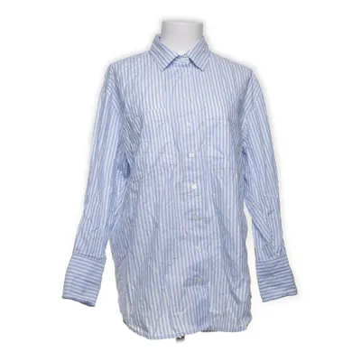 Button down shirt (Blue, White) from M&S Collection Cotton