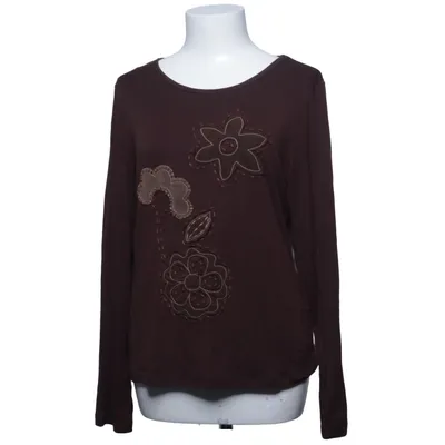 Long sleeve T-shirt (Brown) from Soya Elastane, Viscose