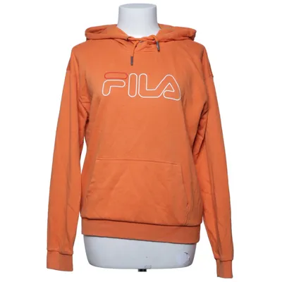 Sweat à capuche (Orange) de Fila Coton, Polyester