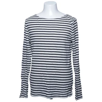 Lange mouwen shirt (Zwart, Wit) van Resteröds Katoen, Hennep
