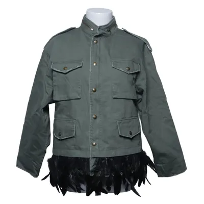 Safari jacket (Green, Black) from Zara Basic Outerwear Cotton, Polyester