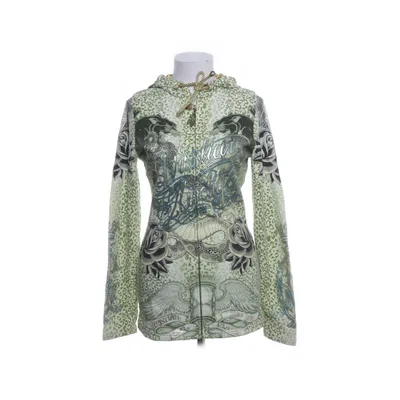 Jacket (Green, Multicolored) from Christian Audigier Cotton, Elastane, Polyester