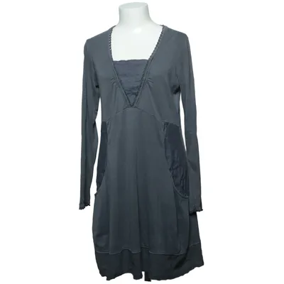 Kleid (Grau) von Sorgenfri Sylt Baumwolle, Leinen