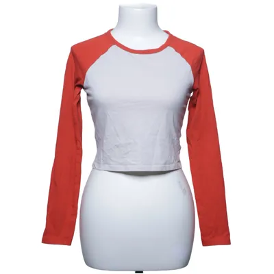 Maillot de baseball (Rouge, Blanc) de Monki Coton, Élasthane