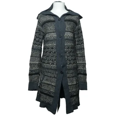 Cardigan (Gris, Multicolore) de Peruvian Connection Laine d'alpaga, Coton, Nylon, Soie