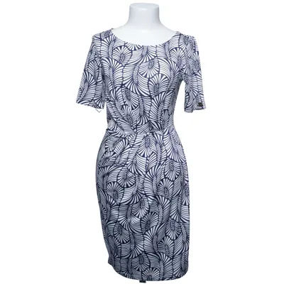 Dress (Blue, White) from Bubbleroom Elastane, Polyester