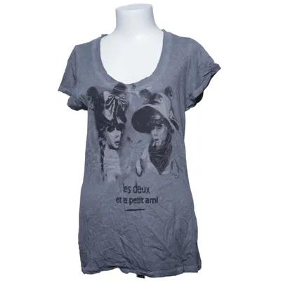 T-shirt (Grijs) van Rich & Royal Katoen