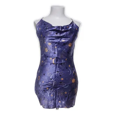 Jurk (Blauw, Meerkleurig) van Zara