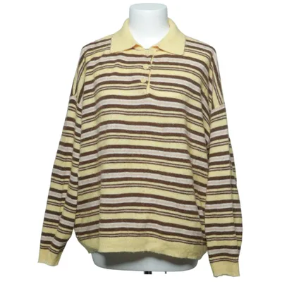 Pull-over (Jaune, Marron) de Iets Frans Polyamide, Polyester, Laine