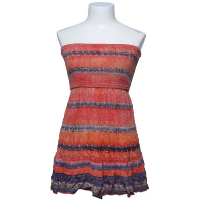 Kjole (Orange, Blå, Flerfarvet) fra Ecote Bomuld, Viscose