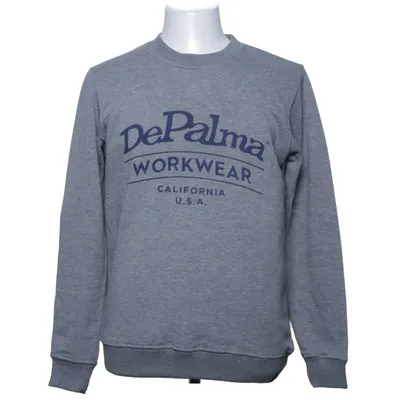Sweatshirt (Gris) de DePalma Workwear Coton, Polyester