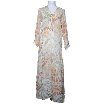 Maxikjole (Hvid, Gul, Flerfarvet) fra Kaanda Beach Life Viscose