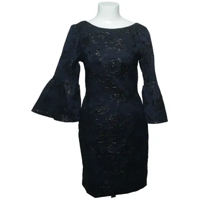 Jurk (Blauw, Zwart) van Aidan Mattox Nylon, Polyester