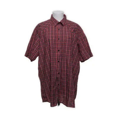 Short sleeve shirt (Red, Multicolored) from Cosmos Cotton, Polyester