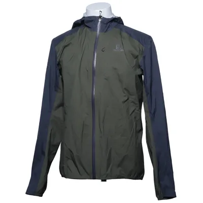 Rain jacket (Green, Gray) from Salomon Polyamide