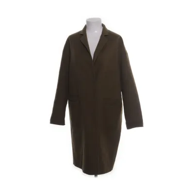 Jas (Groen) van Zara Basic Outerwear Wol, Polyester