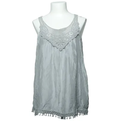 Top (Gray) from Nostalgia Silk, Viscose