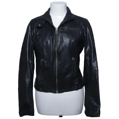 Veste en cuir (Noir) de Livelo Coton, Cuir