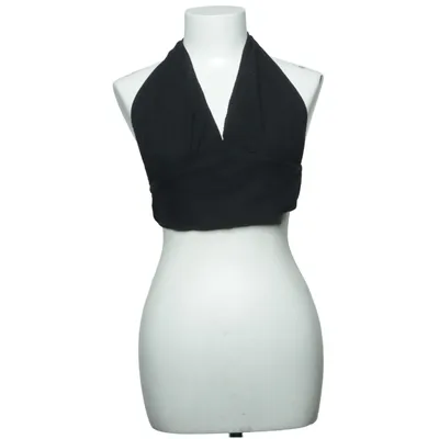 Haltertop (Zwart) van Melville Linnen, Viscose