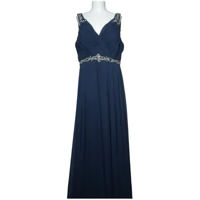 Robe de soirée (Bleu) de Jora Collection Polyester