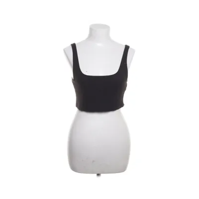 Crop top (Zwart) van NA-KD Elastaan, Viscose