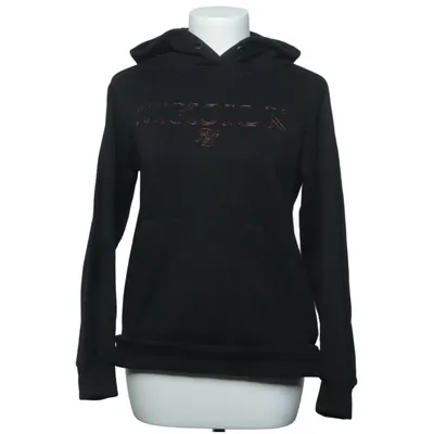 Sweat à capuche (Noir) de SikSilk Coton, Élasthane, Polyester