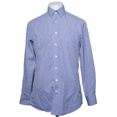 Chemise (Bleu, Blanc) de Hawes & Curtis Coton