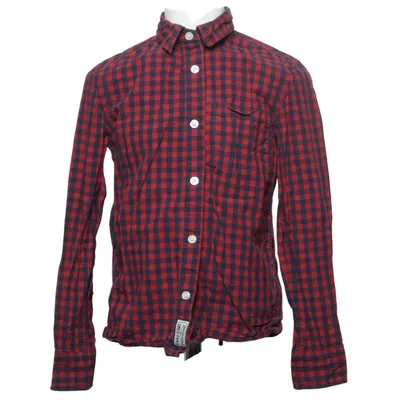Skjorte (Rød, Sort) fra H&M Kids Bomuld