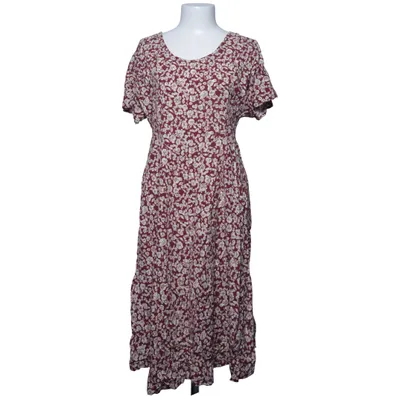 Maxikjole (Rød, Beige) fra Erika Bomuld, Viscose