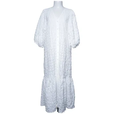 Dress (White) from Zara Elastane, Polyester