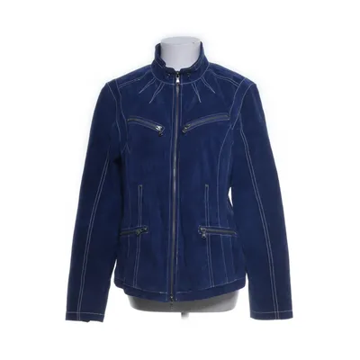 Leren jack (Blauw) van Linea Tesini
