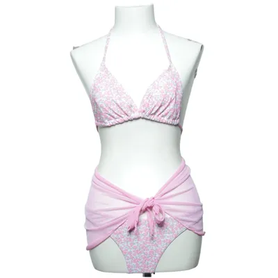Swim set (Pink, White, Gray) Elastane, Polyester