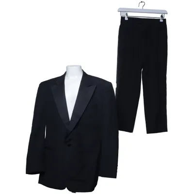 Smokingblazer (Sort) fra C Dept Hennes & Mauritz Polyester, Uld