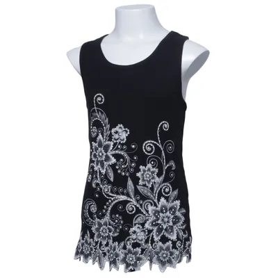 Tanktop  (Sort, Hvid) fra Amy Byer Bomuld