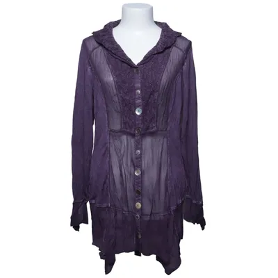 Top (Lila) van Biba Katoen, Polyester, Viscose