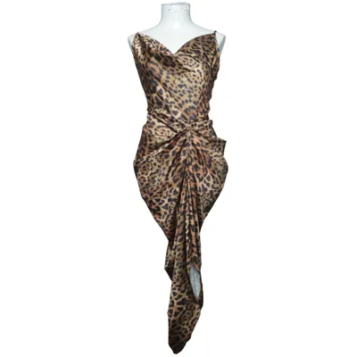 Kjole (Brun, Sort) fra PrettyLittleThing Polyester